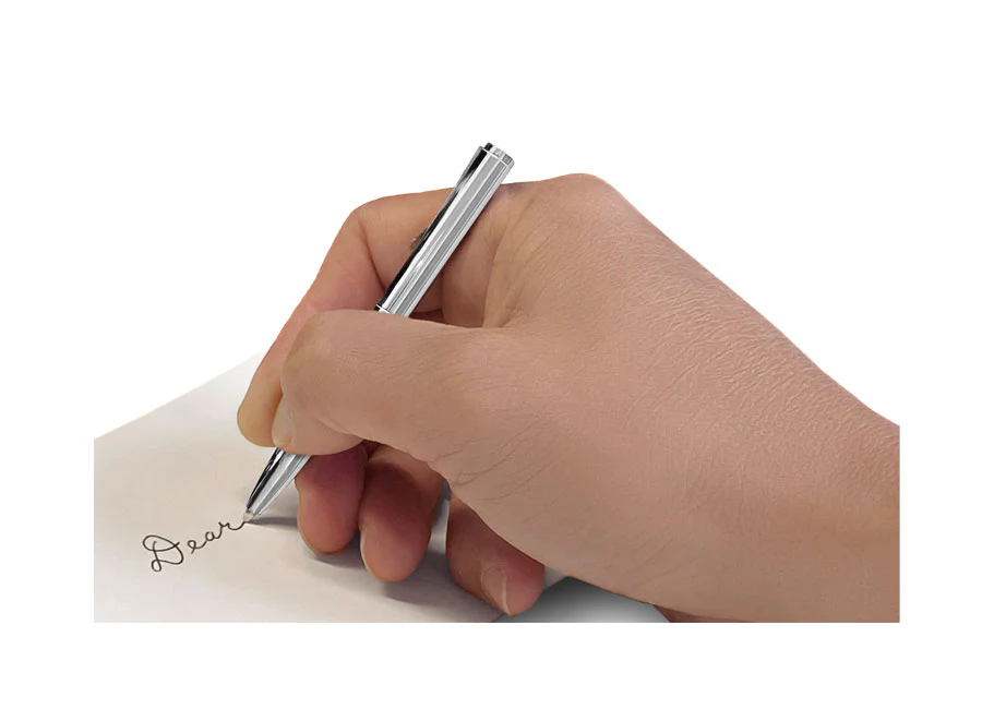 DAVEK SLIM FOLD with mini pen & pull tab - BROWN - Image 7
