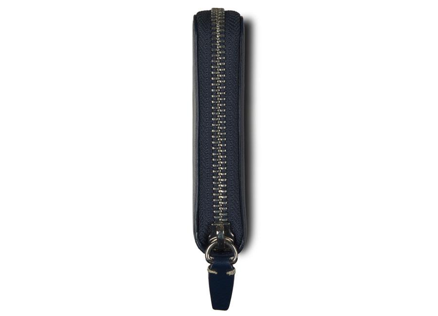 MEDIUM ZIPPER WALLET - Navy - Image 4