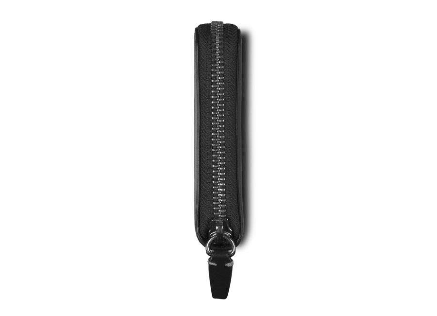 MINI ZIPPER WALLET - Black - Image 4